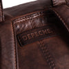 DEPECHE Cool backpack in soft leather quality Backpack 068 Winter brown