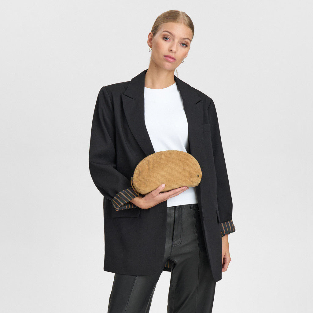 DEPECHE Corduroy Make up bag Make up bag 013 Tan