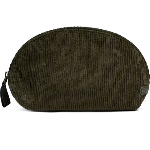 DEPECHE Corduroy Make up bag Make up bag 049 Army Green