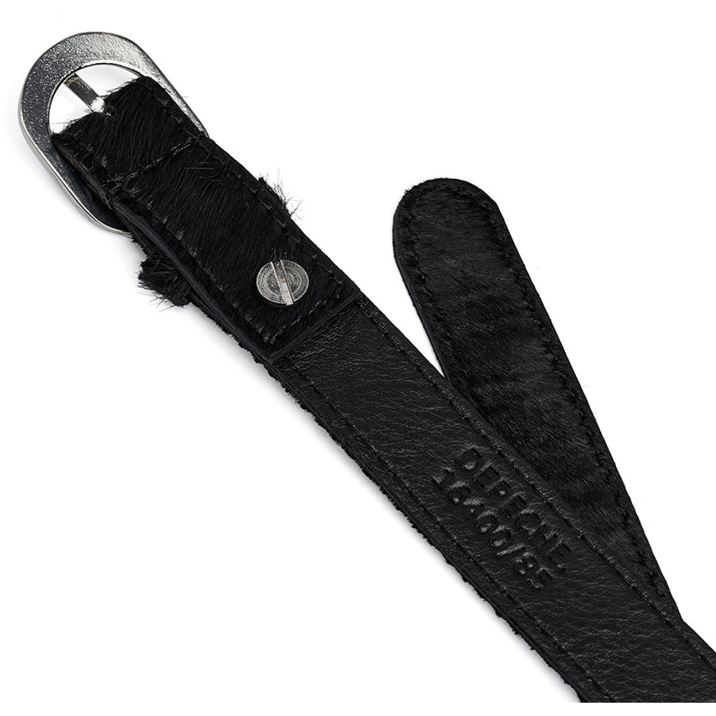 DEPECHE Cow belt Belts 095 Jet Black