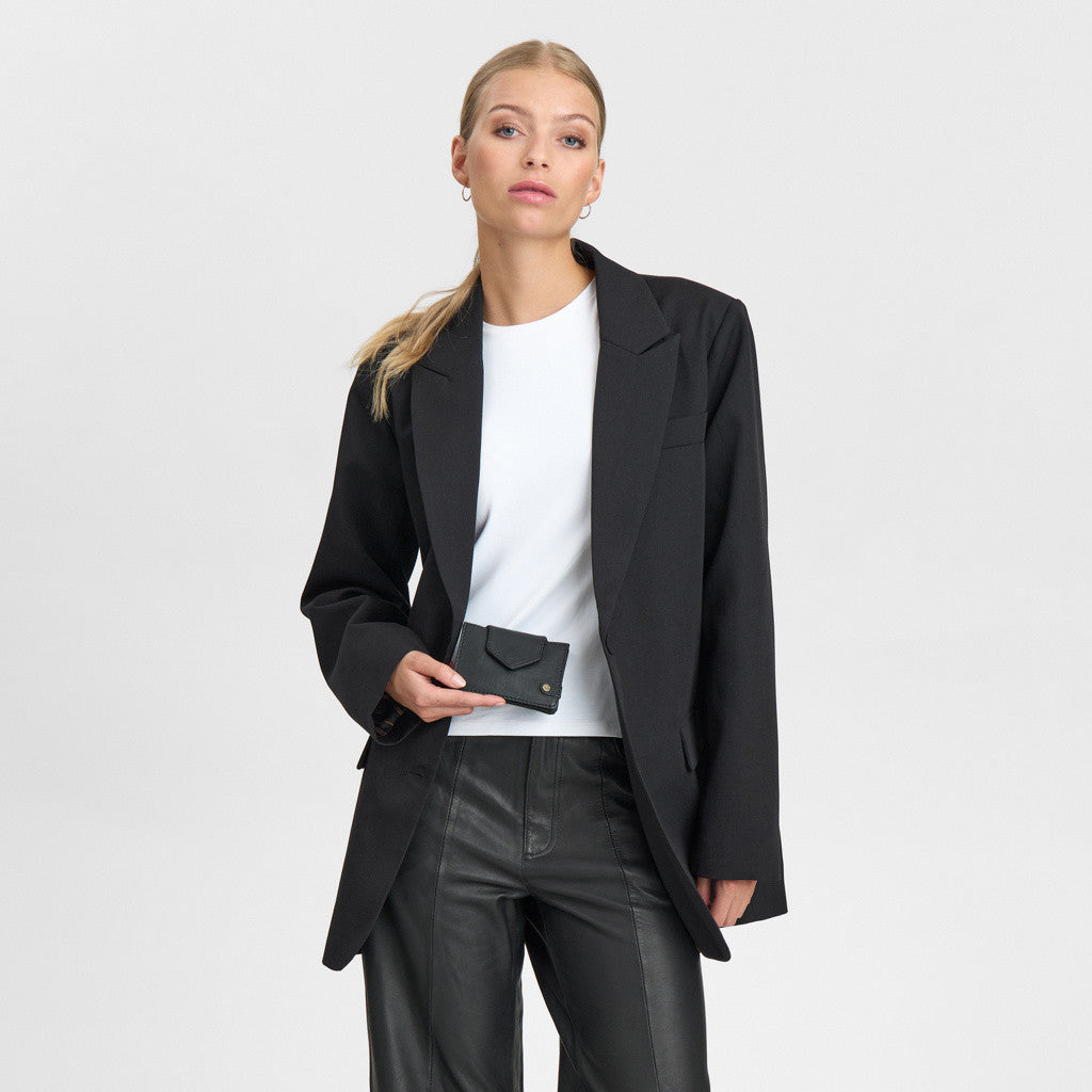 DEPECHE Credit card holder Accessories 099 Black (Nero)