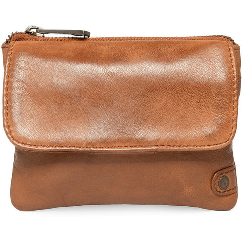 DEPECHE Credit card holder Purse / Credit card holder 014 Cognac