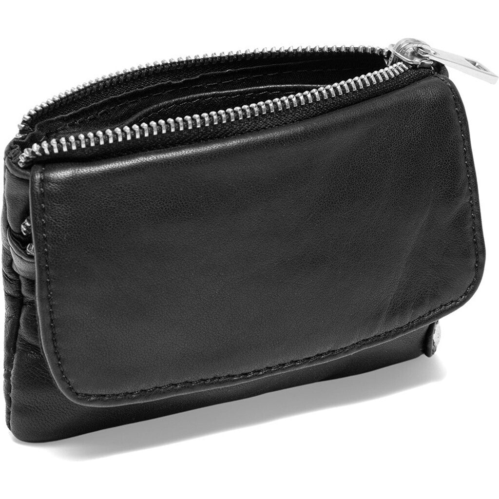 DEPECHE Credit card holder Purse / Credit card holder 099 Black (Nero)