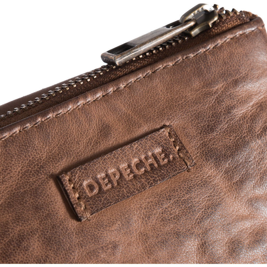 DEPECHE Credit card holder Purse / Credit card holder 173 Chestnut