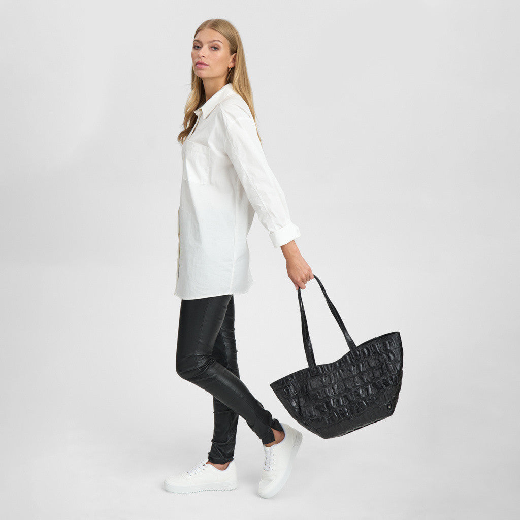 DEPECHE Croco shopper Shopper 306 Croco Deluxe