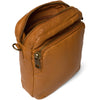 DEPECHE Crossover bag in strong and nice leather quality Cross over 014 Cognac