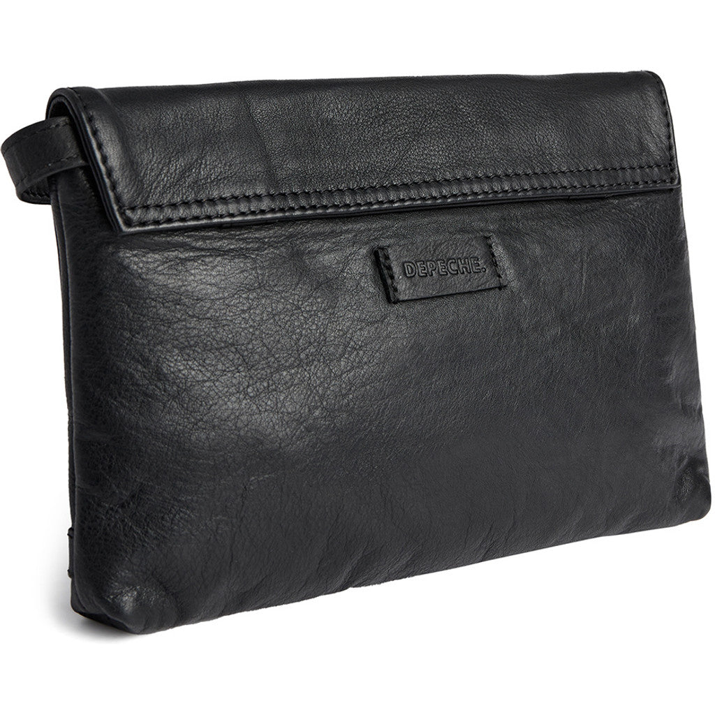 DEPECHE Crossover with chain detail Cross over 099 Black (Nero)