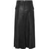 Depeche leather wear Drea A-shaped skirt (RW) Skirts 099 Black (Nero)