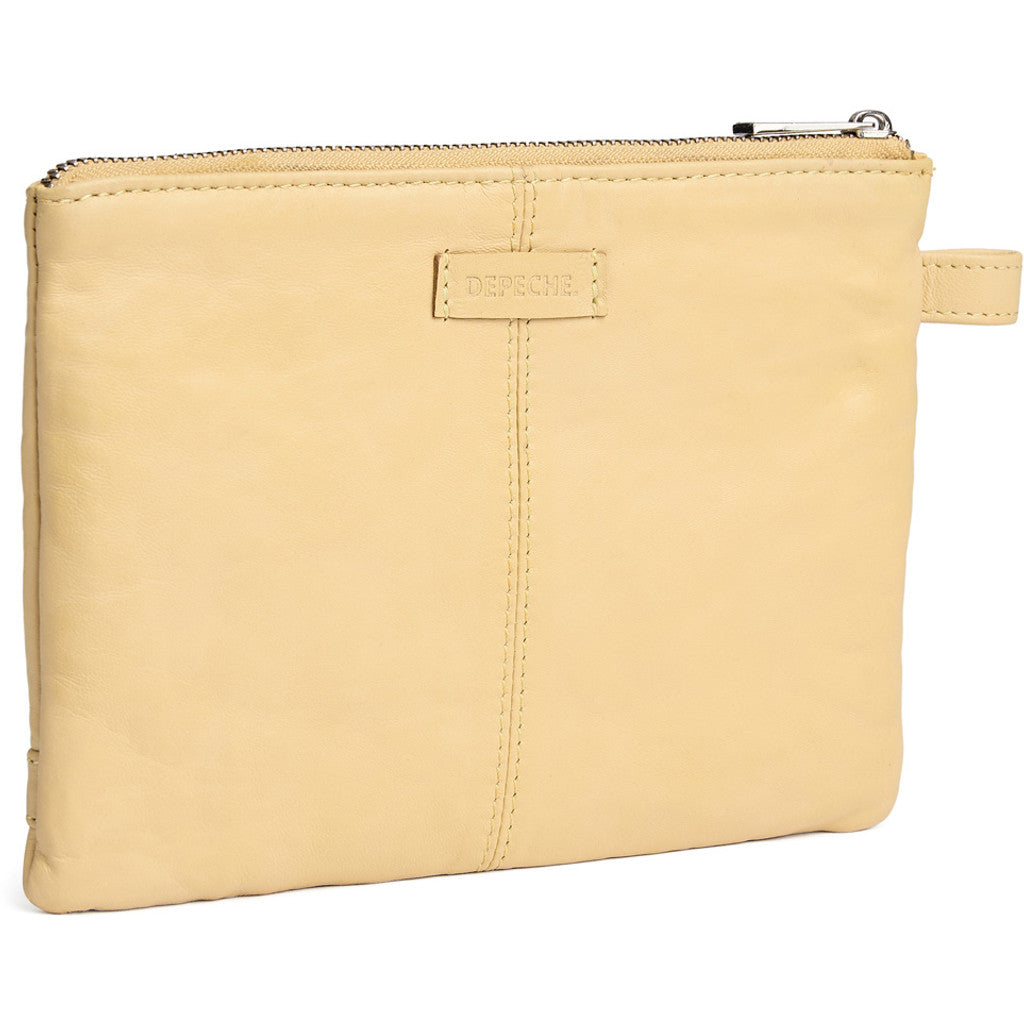 DEPECHE Elegant and Timeless Clutch Clutch 060 Yellow
