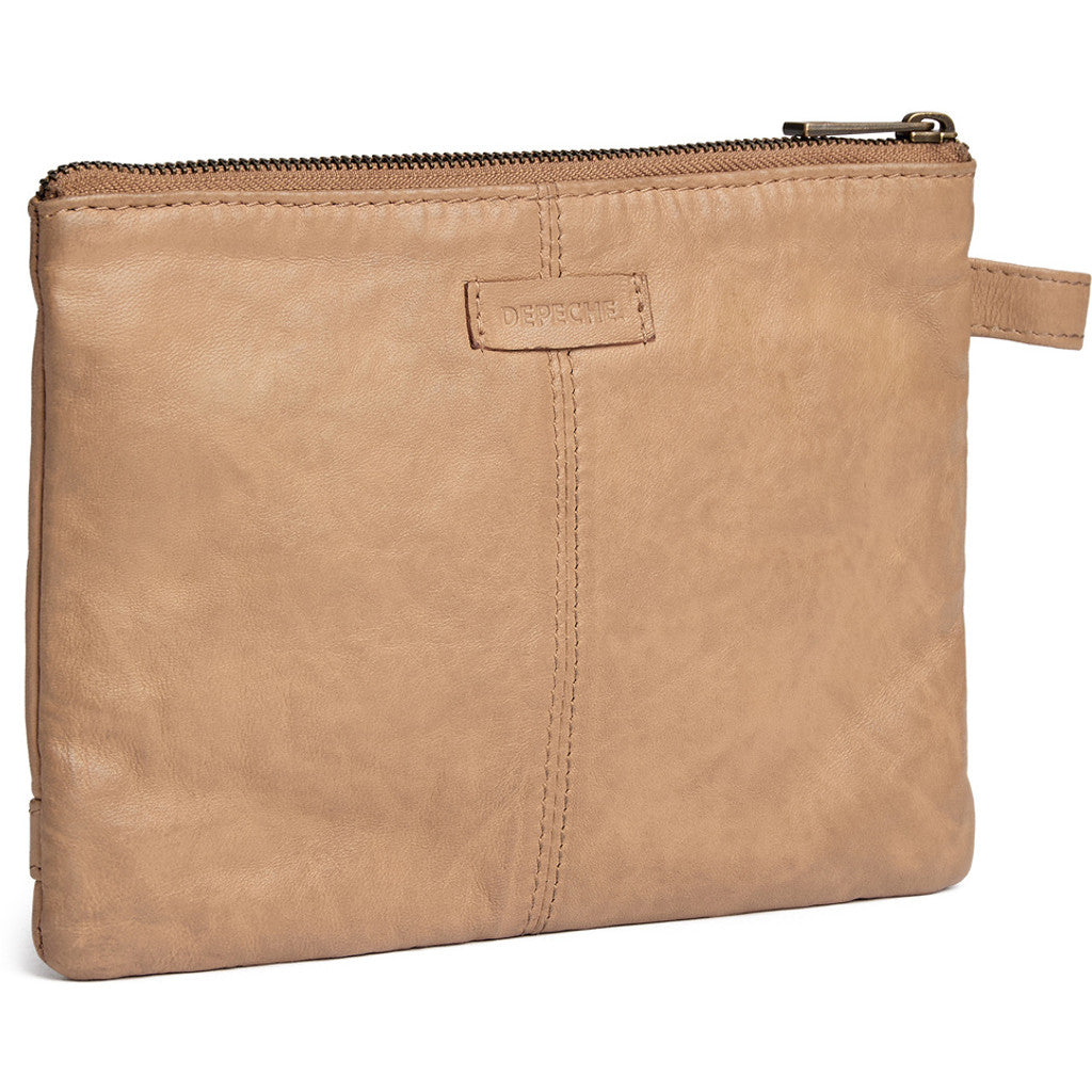 DEPECHE Elegant and Timeless Clutch Clutch 156 Camel