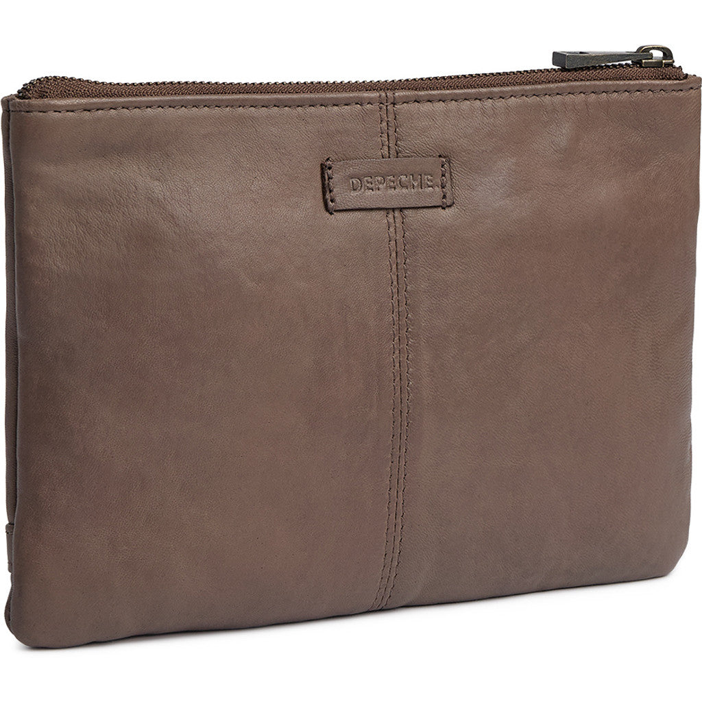DEPECHE Elegant and Timeless Clutch Clutch 250 Dark Taupe