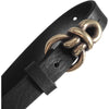 DEPECHE Elegant belt Belts 099 Black (Nero)