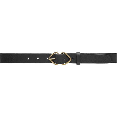 Classic jeans belt in delicious leather quality / 15862 - Sand