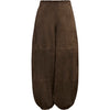 Depeche leather wear Ella Balloon Suede Pants Pants 341 Warm Deer