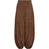 Depeche leather wear Ella Balloon Suede Pants Pants 311 Wood