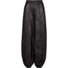 Depeche leather wear Ella Balloon Leather Pants Pants 099 Black