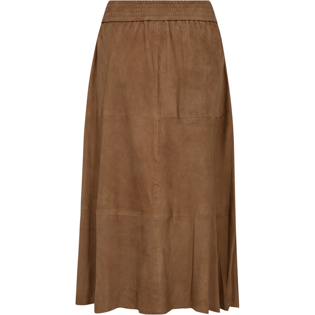 Depeche leather wear Evelyn suede skirt Skirts 311 Wood