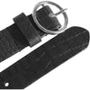 DEPECHE Exclusive belt Belts 099 Black (Nero)