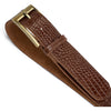 DEPECHE Fashion Favourites croco leather belt Belt 326 Cognac Croco