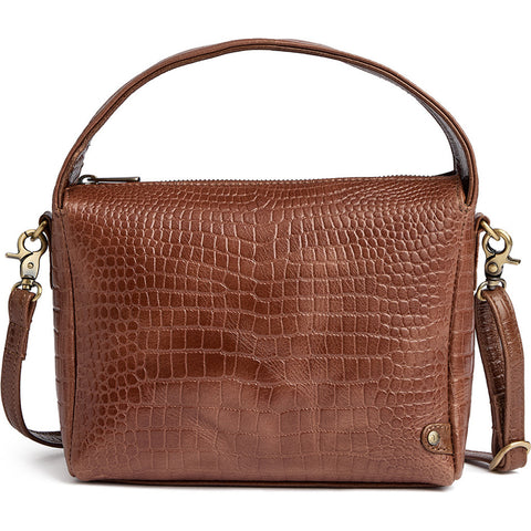 DEPECHE Fashion Favourites croco leather crossover Cross over 326 Cognac Croco