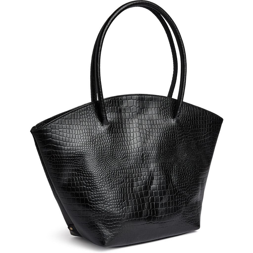 DEPECHE Fashion Favourites croco leather shopper Shopper 264 Black Croco