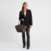 DEPECHE Fashion Favourites croco leather shopper Shopper 265 Brown Croco