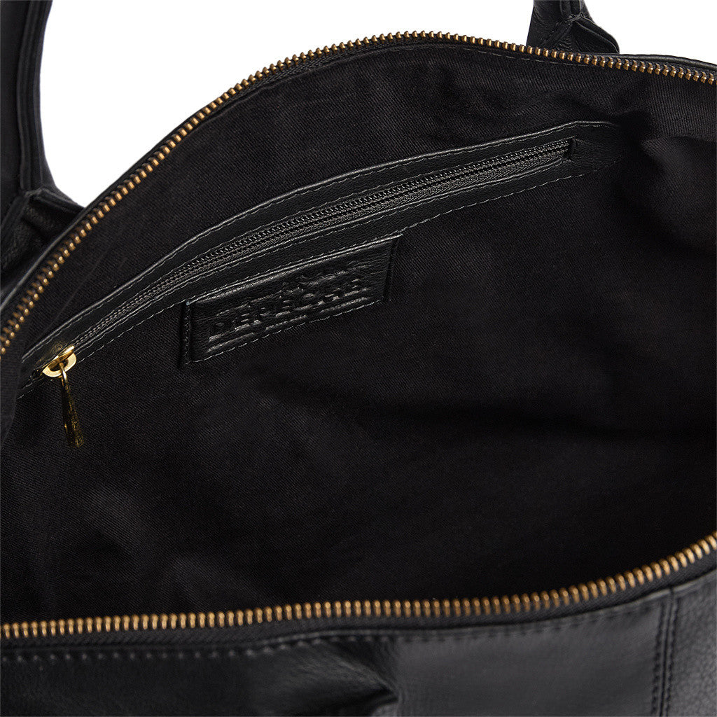 DEPECHE Golden Chic Handbag Shoulderbag / Handbag 099 Black
