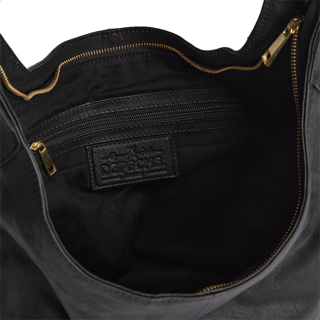 DEPECHE Golden Chic Shoulderbag Shoulderbag / Handbag 099 Black