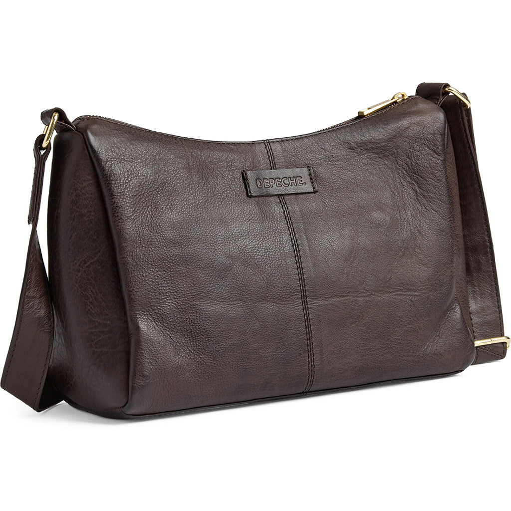 DEPECHE Golden Chic Shoulderbag Shoulderbag / Handbag 106 Coffee