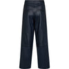 Depeche leather wear HW regular fitting Boa leather pants Pants 285 Midnight Blue