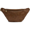 DEPECHE Hair-on leather bumbag Bumbag 184 Walnut