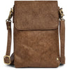 DEPECHE Hair-on mobilebag Mobilebag 184 Walnut