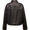 Depeche leather wear Isla Bomber Jacket Jacket 008 Chocolate