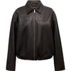 Depeche leather wear Isla Bomber Jacket Jacket 008 Chocolate