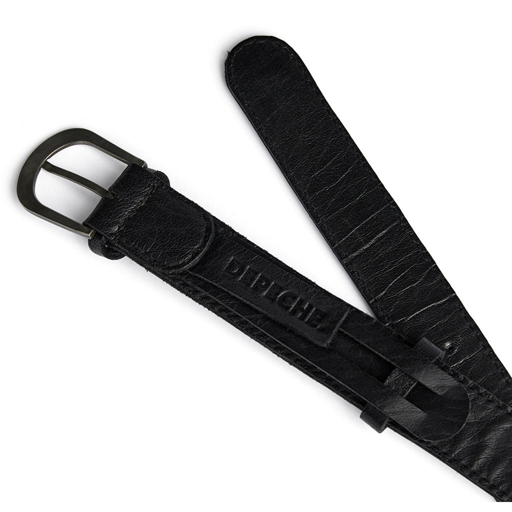 DEPECHE Jeans Belt Belts 099 Black (Nero)