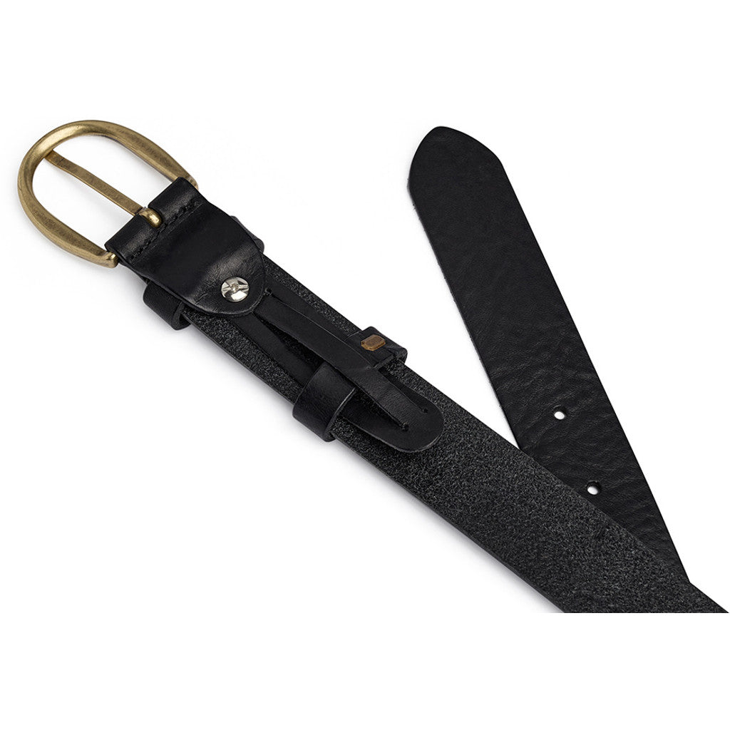 DEPECHE Jeans Belt Belts 154 Black/Brass