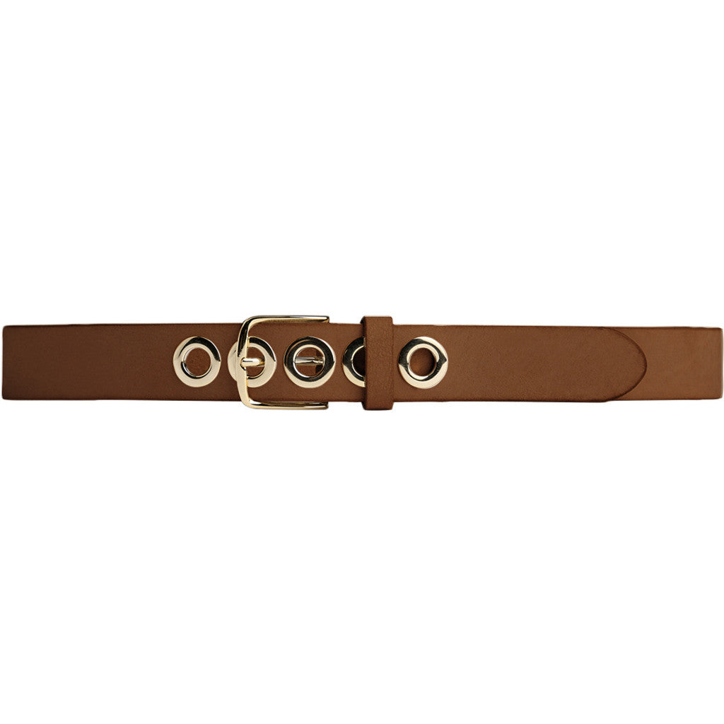 DEPECHE Jeans belt Belt 014 Cognac