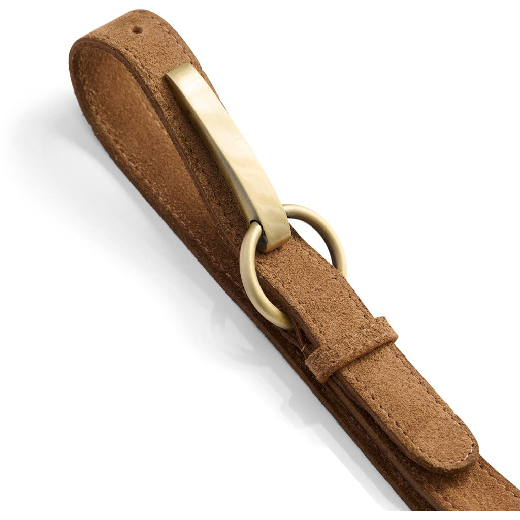 DEPECHE Jeans belt Belt 327 Dark Camel