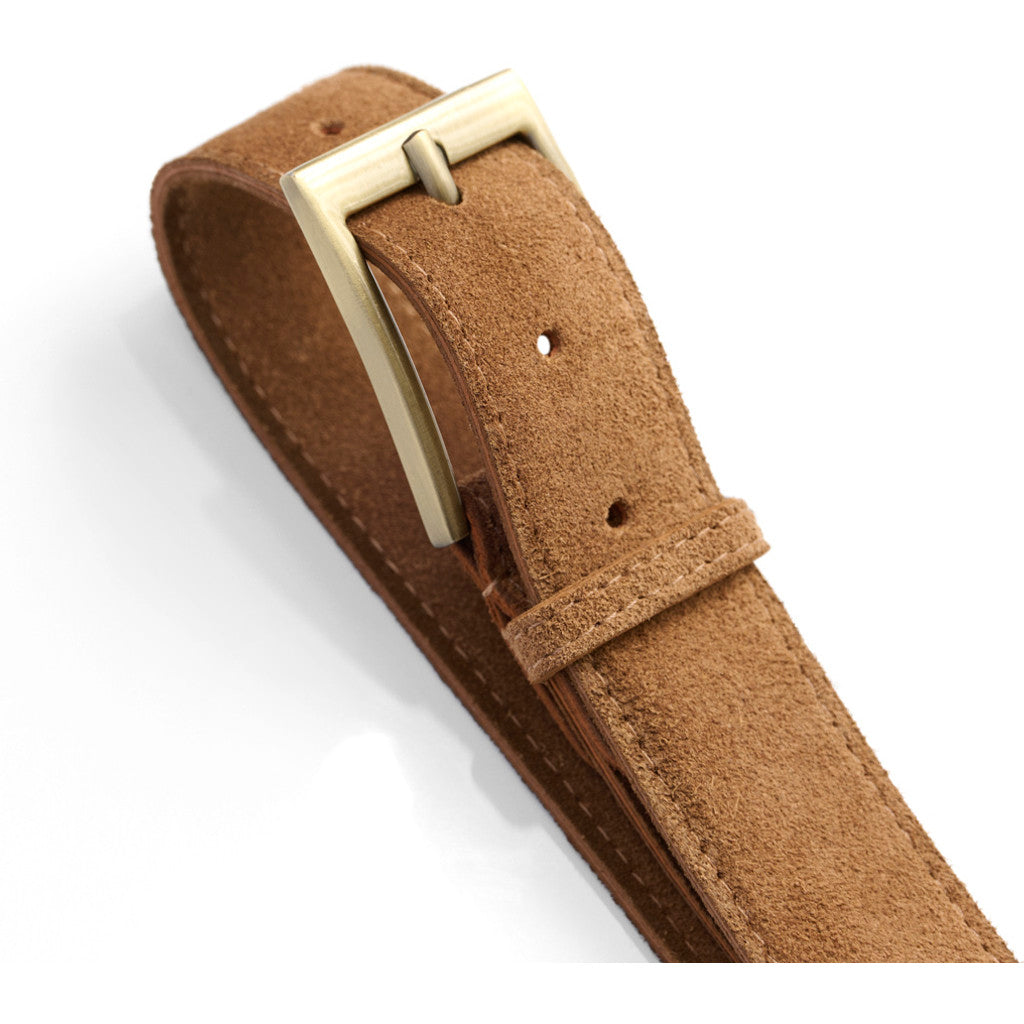 DEPECHE Jeans belt Belt 327 Dark Camel