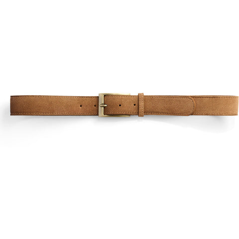 DEPECHE Jeans belt Belt 327 Dark Camel