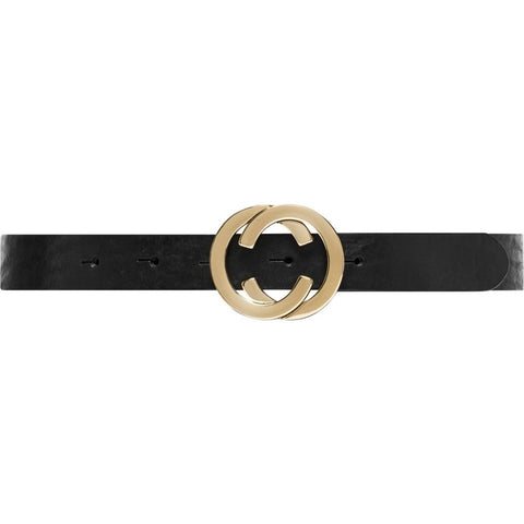 Narrow leather belt with beauiful details / 16080 - Dark brown