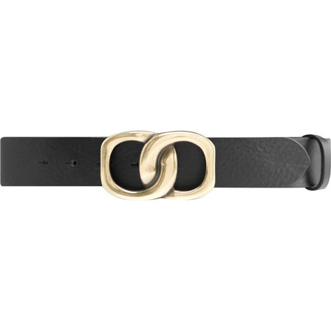 DEPECHE Jeans leatherbelt with nice buckle Belts 097 Gold