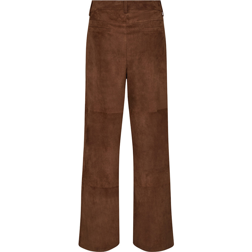 Depeche leather wear Julia suede pants Pants 311 Wood