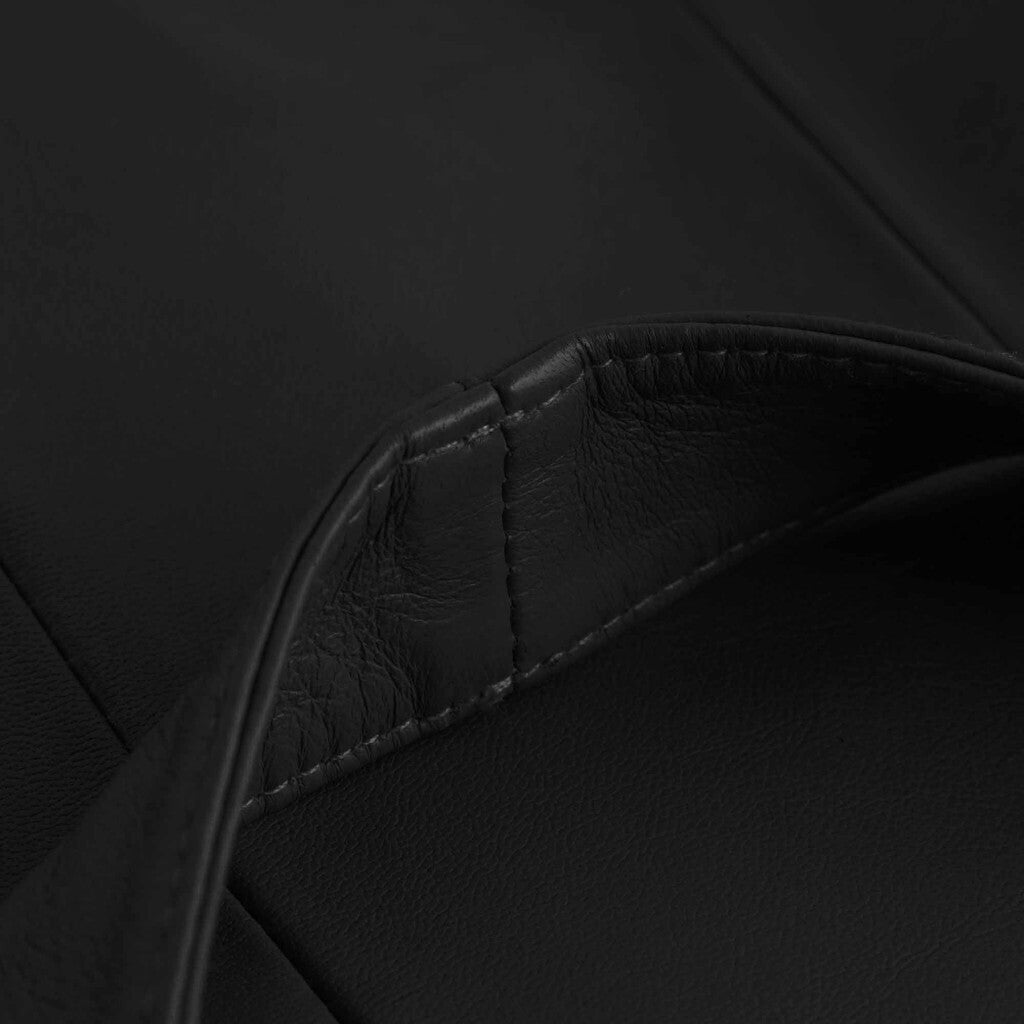 Depeche leather wear Kimmi suit vest in soft leather quality Vest 099 Black (Nero)