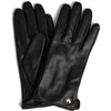 DEPECHE Lamb leather gloves with heart detail Gloves 099 Black