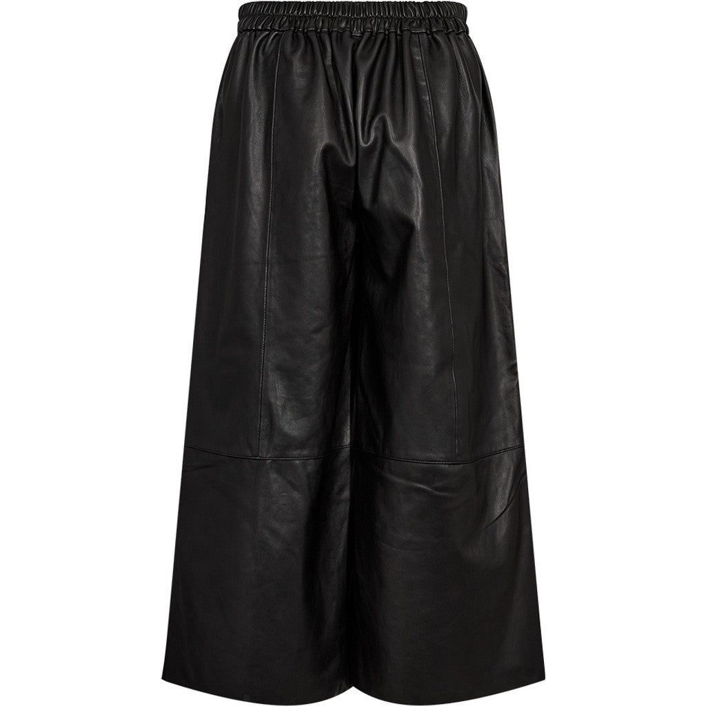 Depeche leather wear Lauren 7/8 lenght leather pants Pants 099 Black