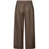Depeche leather wear Lauren MW 7/8 Leather Pants Pants 020 Taupe