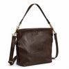 DEPECHE Leather Shopper Shopper 106 Coffee