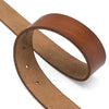 DEPECHE Leather belt with western buckle Belts 014 Cognac