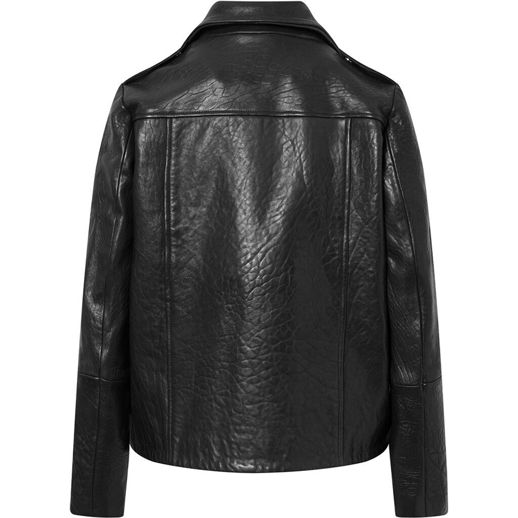 Depeche leather wear MajeDEP Biker Jacket Jackets 099 Black (Nero)